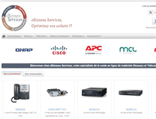 Tablet Screenshot of ebizness-services.com